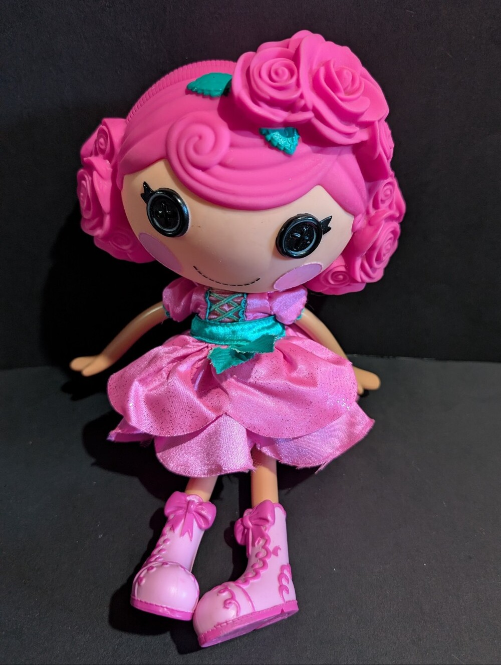 Lalaloopsy Rosebud Longstem Large Doll 12" Dress Shoes
